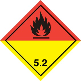 Organische Peroxide – Gefahrzettel 5.2